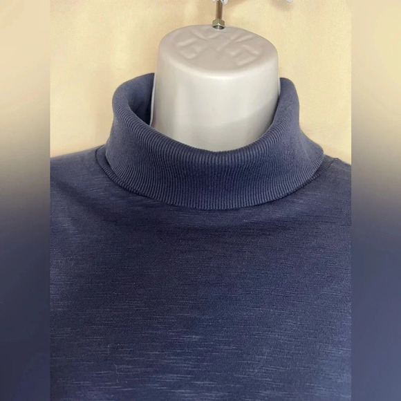 Bobi Los Angeles Turtleneck Tee in color “Coast”, size Large, BNWT - Picture 4 of 8